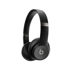 Beats Solo 4 - Wireless Bluetooth On-Ear Headphones, Apple & Android Compatible, Up to 50 Hours of Battery Life - Matte Black